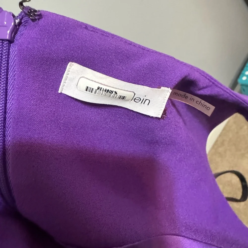 Calvin Klein Purple Sleeveless Sheath Dress - Picture 6 of 6